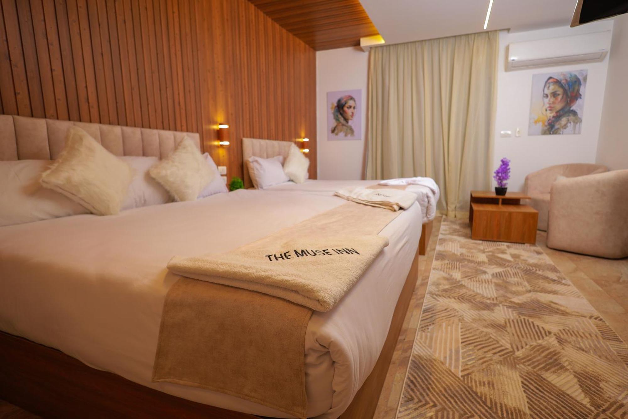 The Muse Pyramids Inn Kafret el-Gabal Екстериор снимка