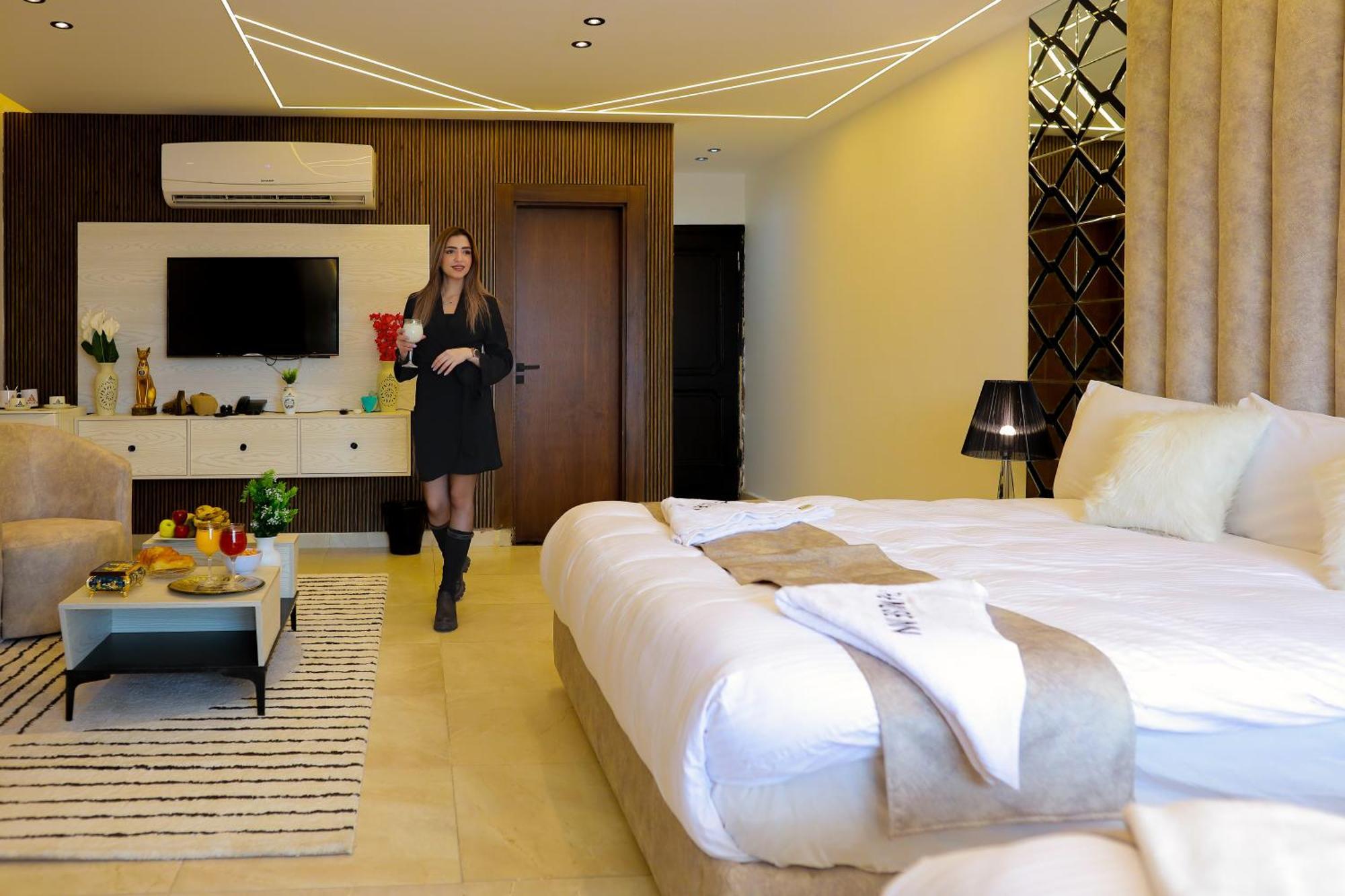 The Muse Pyramids Inn Kafret el-Gabal Екстериор снимка