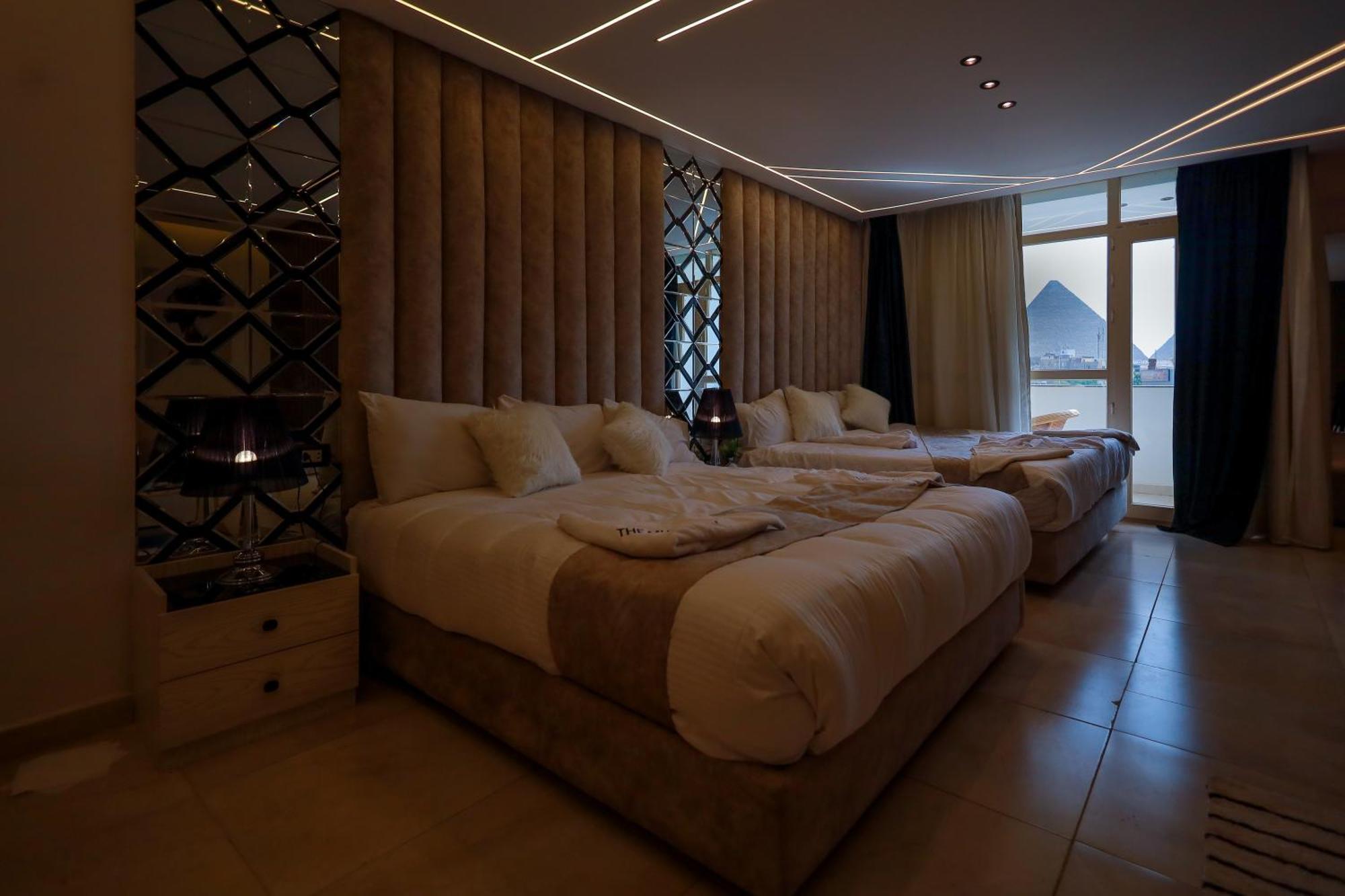 The Muse Pyramids Inn Kafret el-Gabal Екстериор снимка