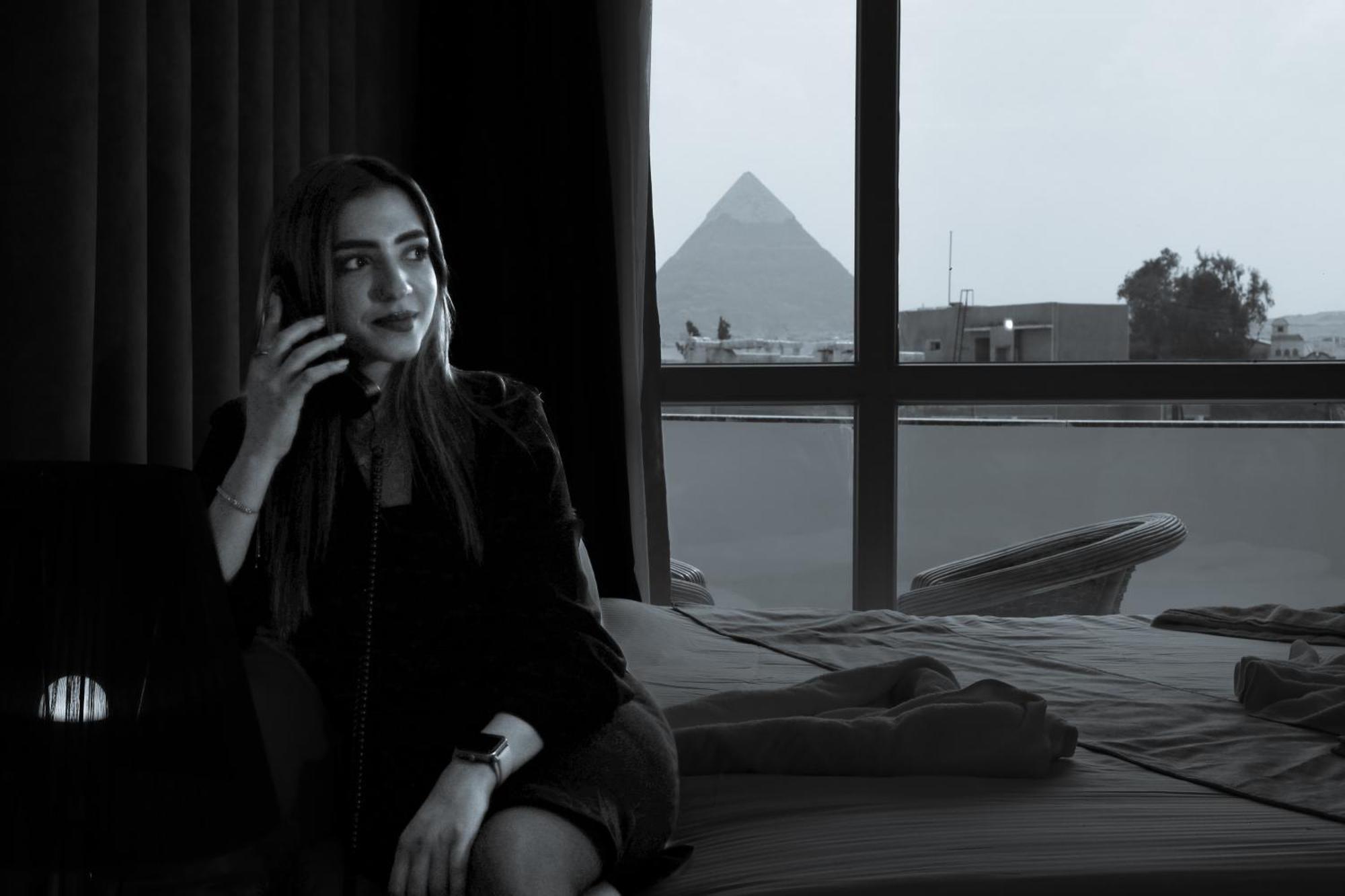 The Muse Pyramids Inn Kafret el-Gabal Екстериор снимка