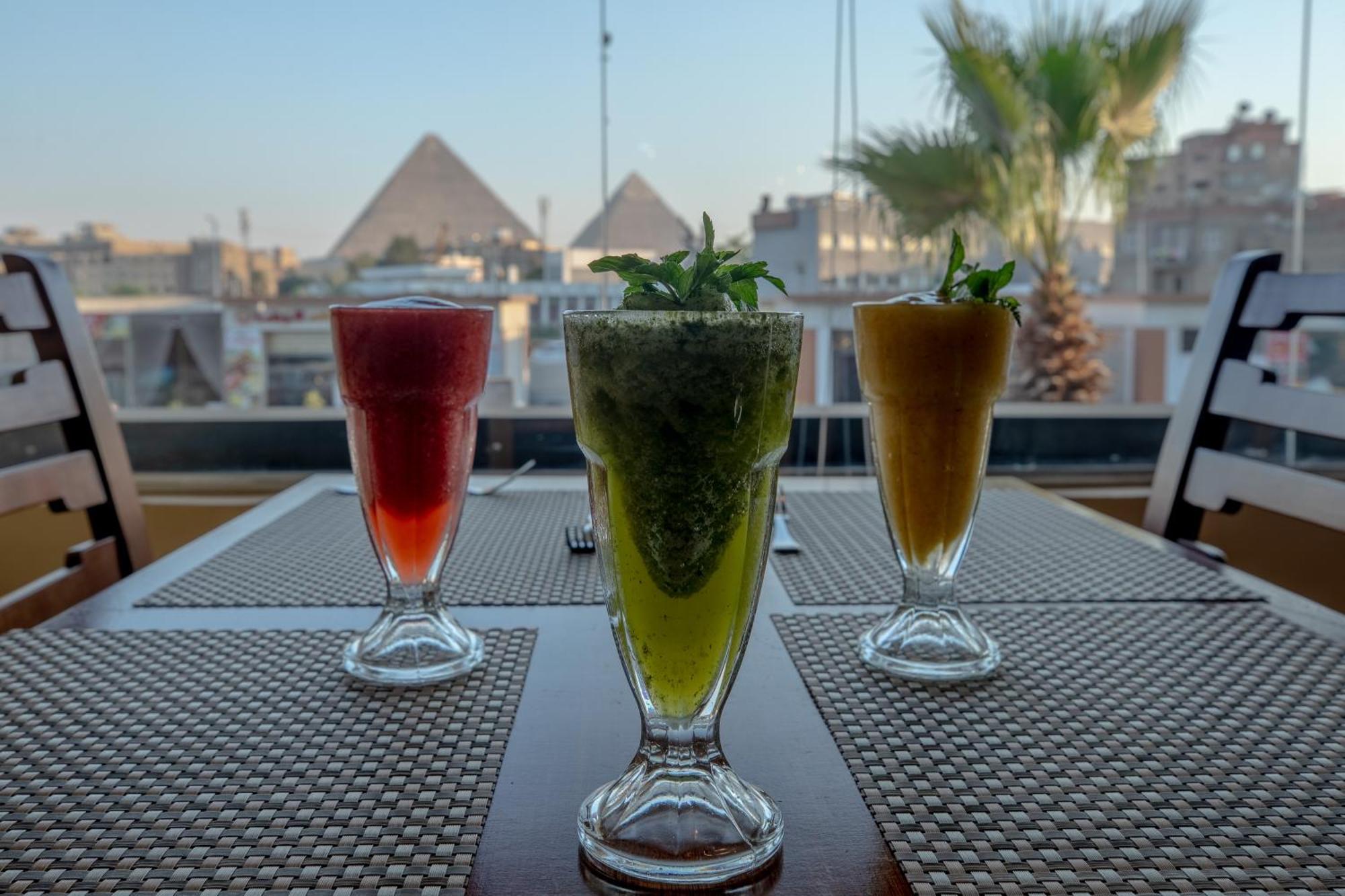 The Muse Pyramids Inn Kafret el-Gabal Екстериор снимка